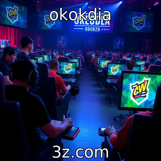 Cenário competitivo de esports em ascensão - okokdia