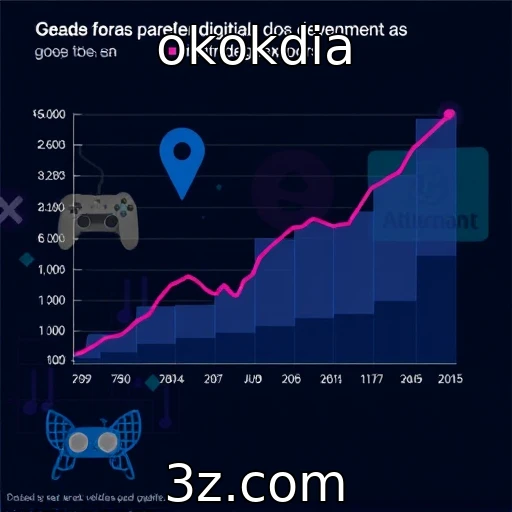 Crescimento das vendas digitais na indústria de jogos | okokdia